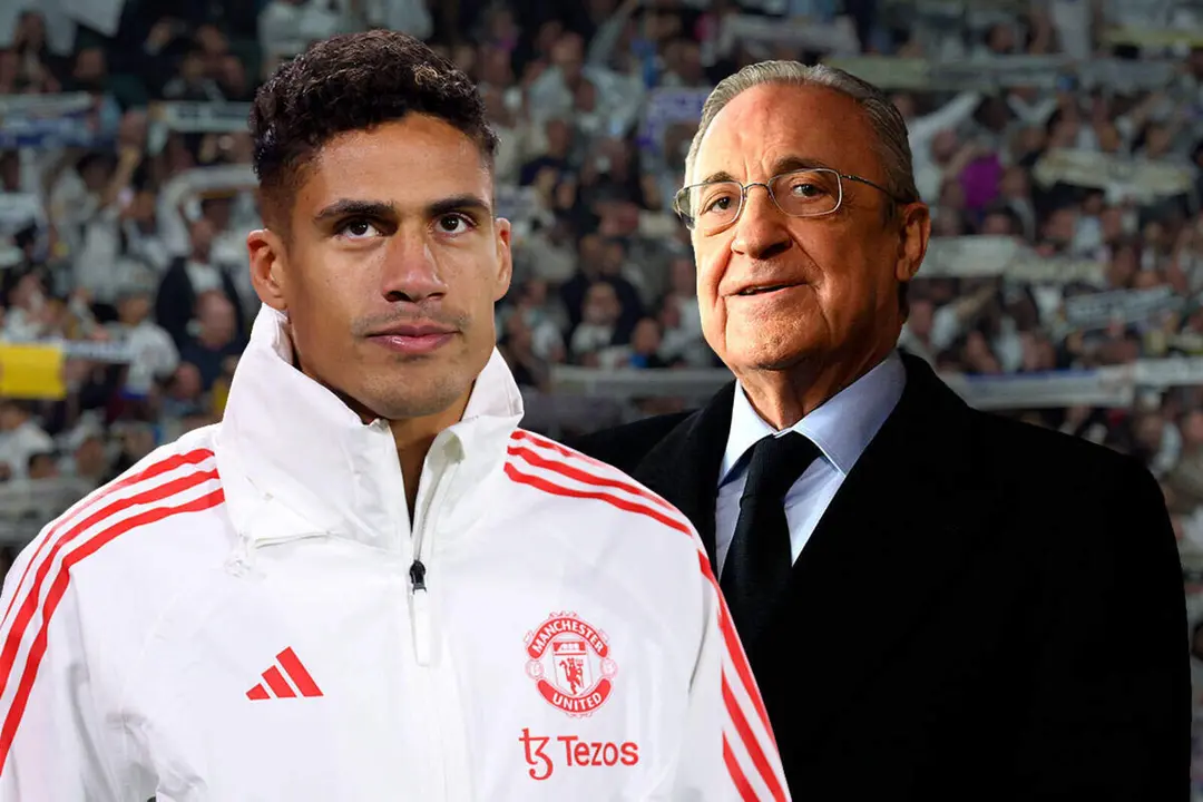 Varane ha ofrecido a Florentino su retorno al Real Madrid a coste cero