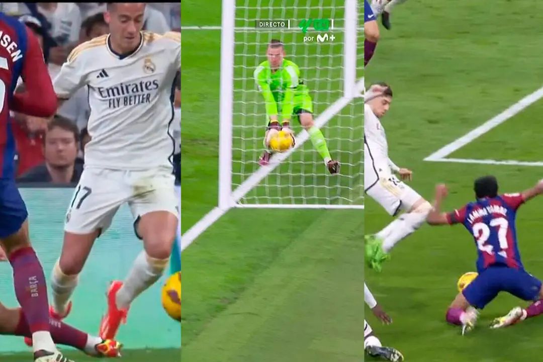 Todas las acciones grises cayeron del lado del Real Madrid