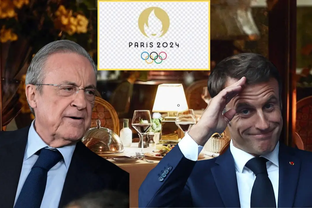 Florentino puso firmes a Macron