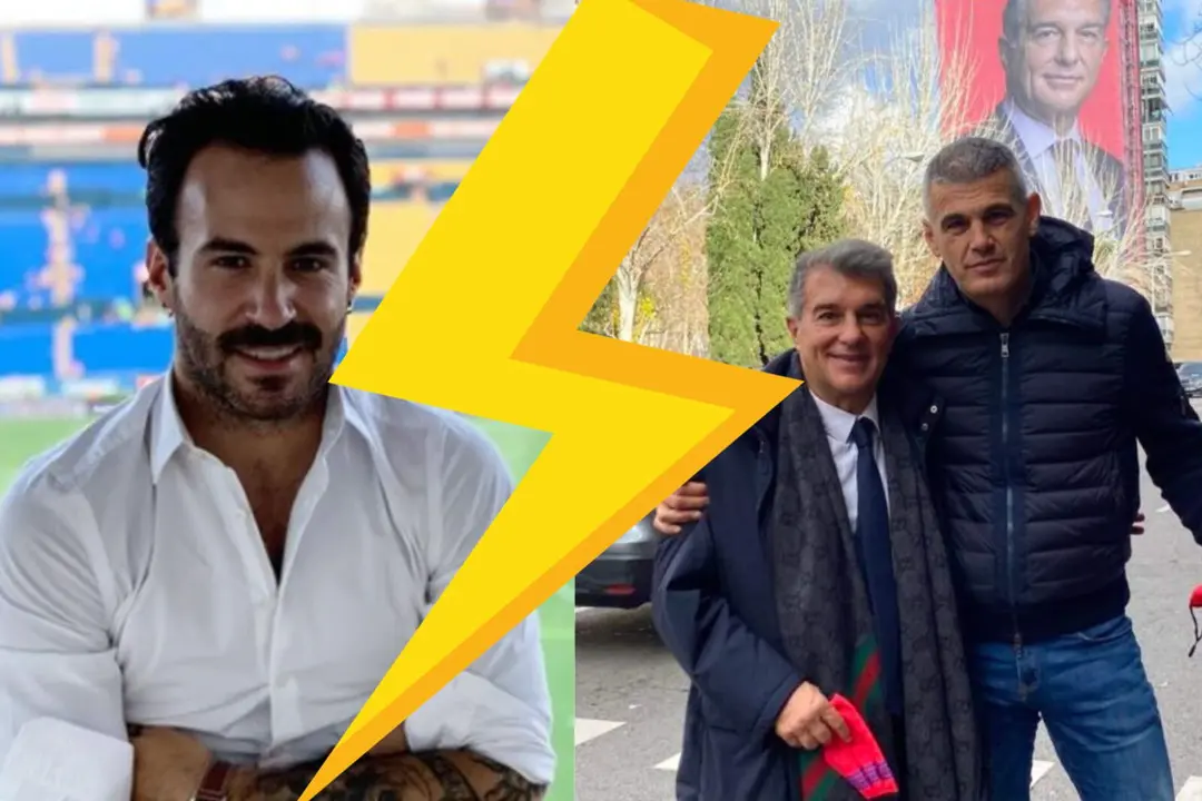 Enganchada entre Enric Masip y Marc Crosas