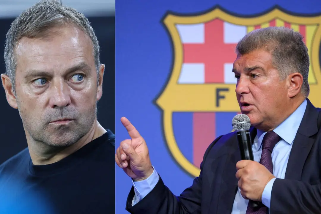 Primer conflicto entre Laporta y Flick
