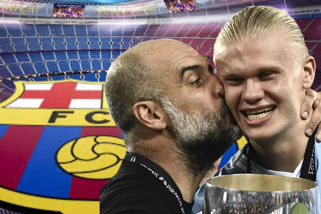 Haaland es el regalo que Guardiola tiene preparado para el barcelonismo