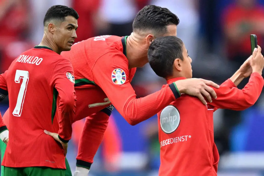 Cristiano Ronaldo es noticia en la Eurocopa, pero no por sus goles