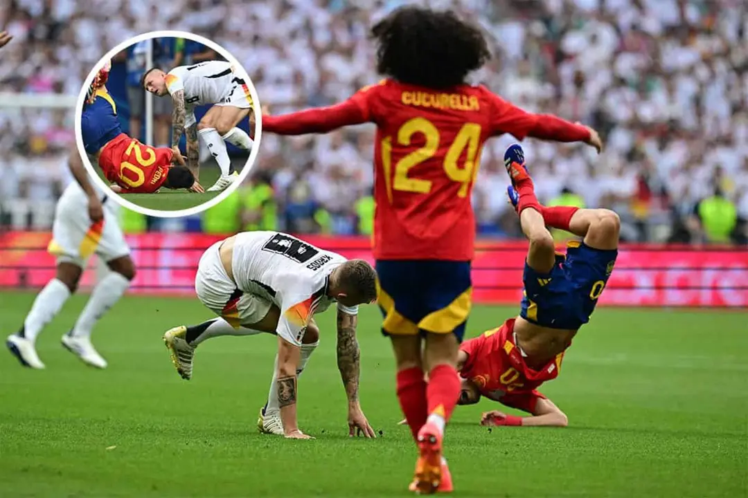 Pedri ha aceptado de buen grado las disculpas de Toni Kroos