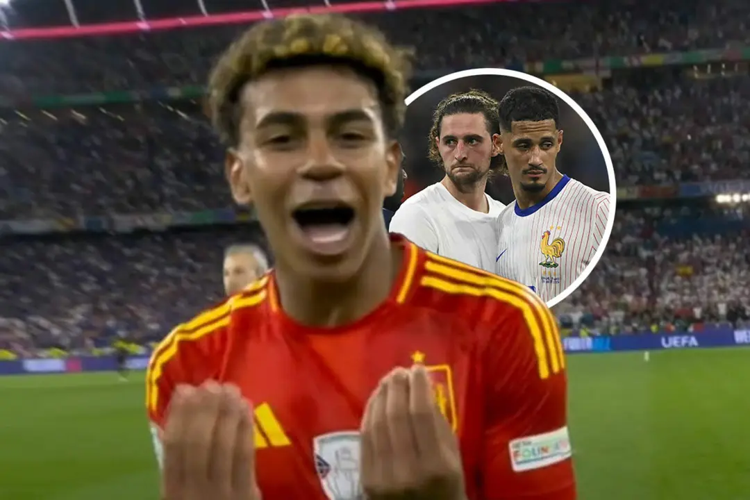 Lamine Yamal responde a Rabiot de la mejor manera: marcando y ganando