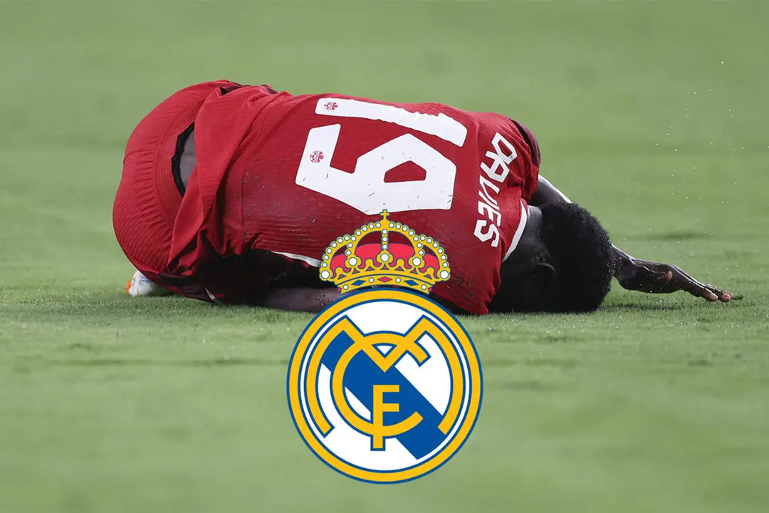 Alphonso Davies ve peligrar su fichaje por el Real Madrid