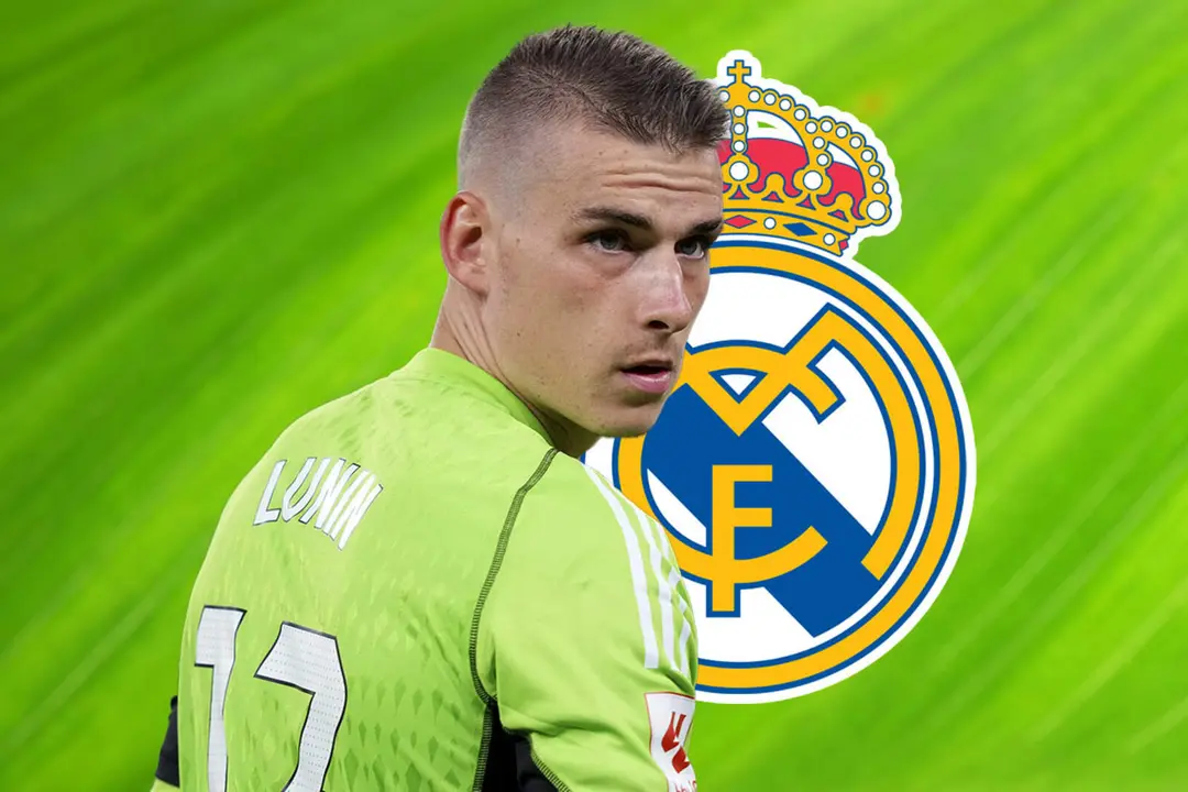 Lunin no quiere continuar en el Real Madrid