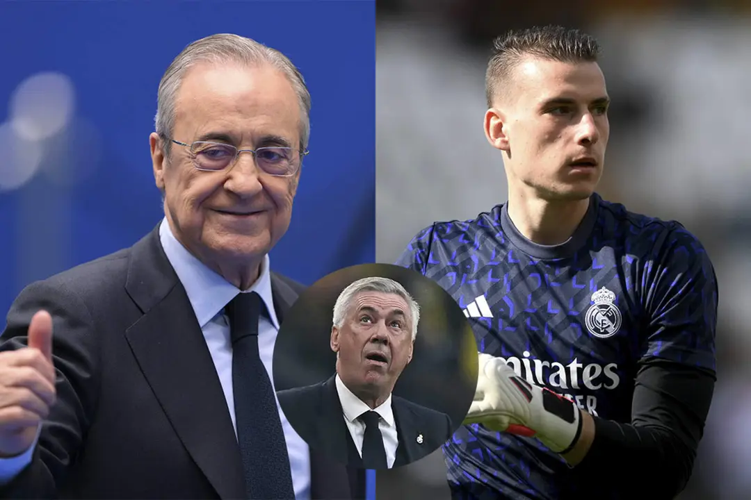 Ancelotti ya conoce los planes del Real Madrid con Lunin