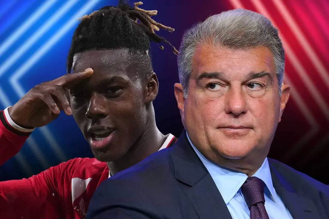 Laporta puede aceptar retrasar el fichaje de Nico Williams