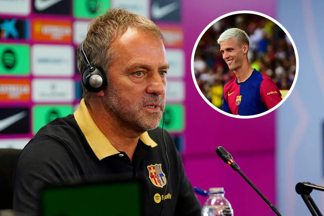 Hansi Flick quiere tener a Dani Olmo disponible contra el Athletic Club