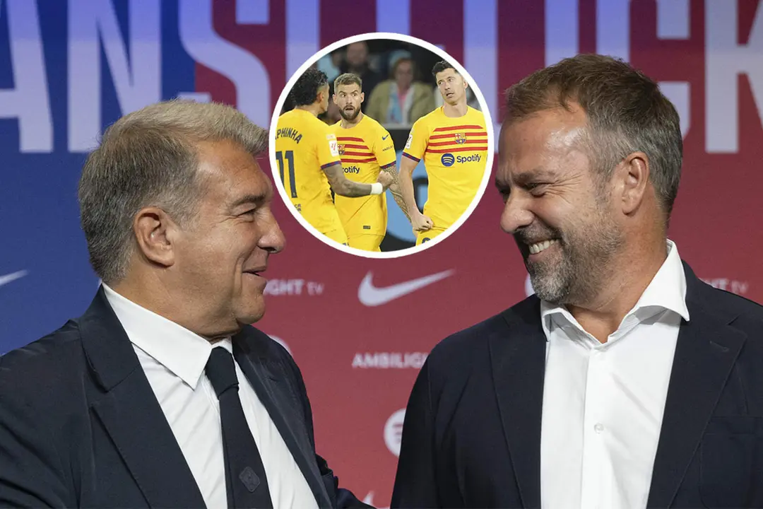 Hansi Flick aprueba la venta que negocia Laporta