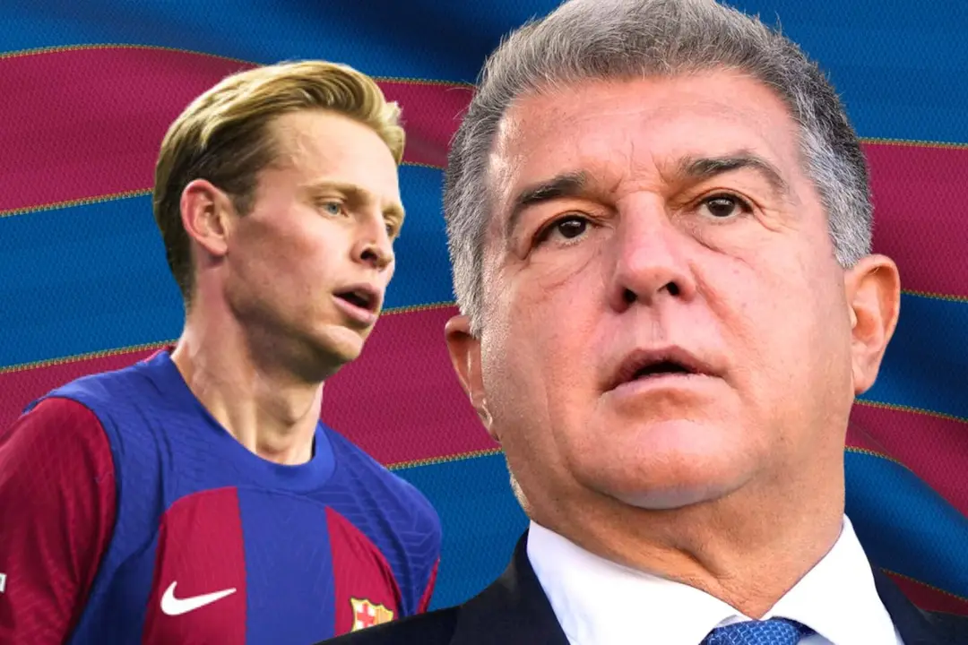 Laporta ya no entiende a Frenkie de Jong