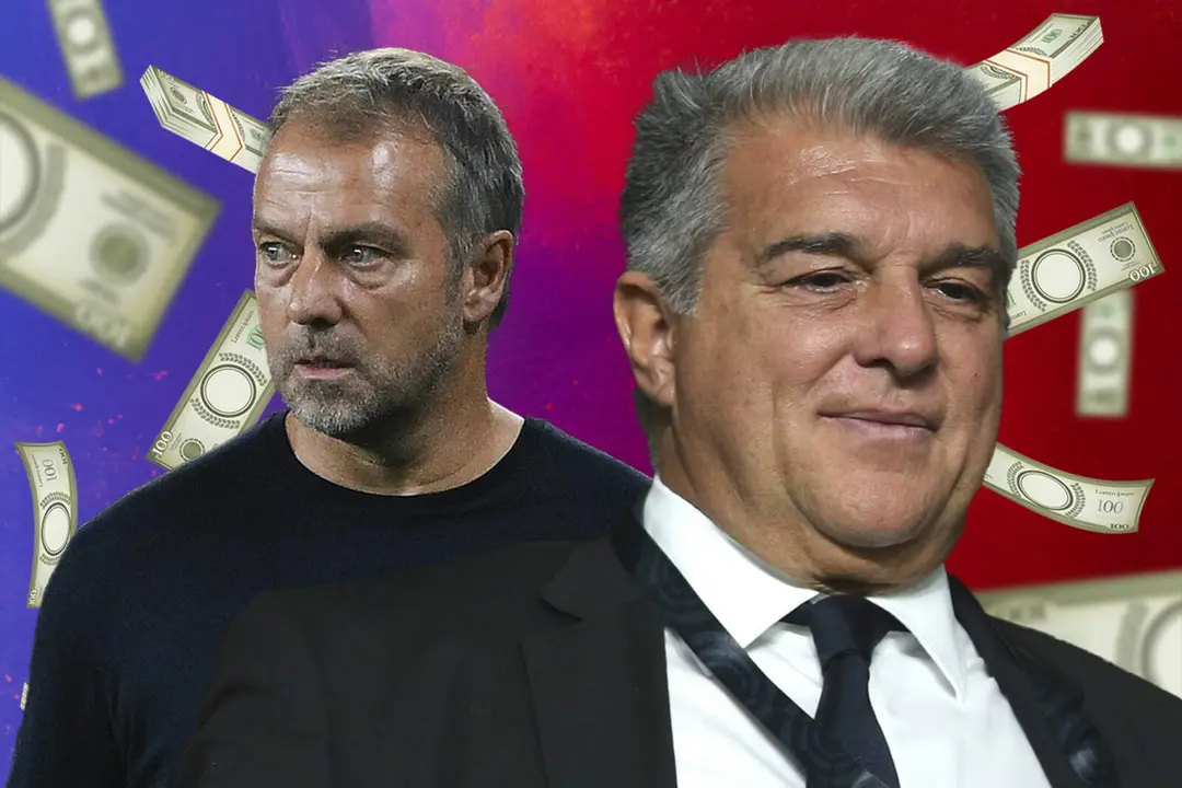 Hansi Flick y Laporta cierran un fichaje