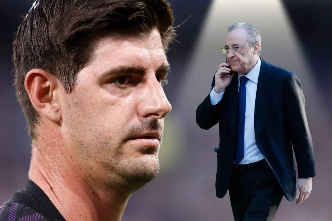 Courtois es el preferido de Florentino