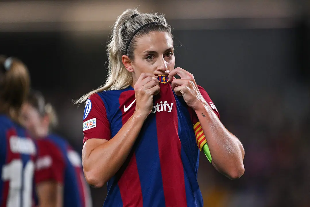 Alexia Putellas y su gesto de amor por el Bar&ccedil;a | Getty Images