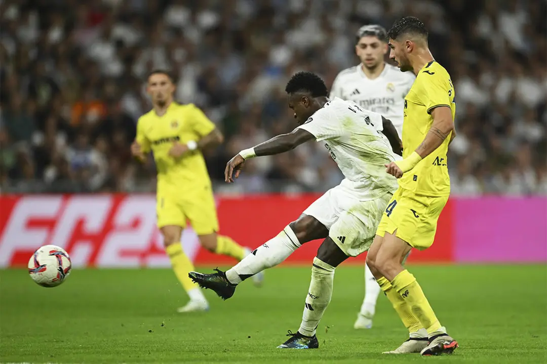 Vinicius, contra el Villarreal