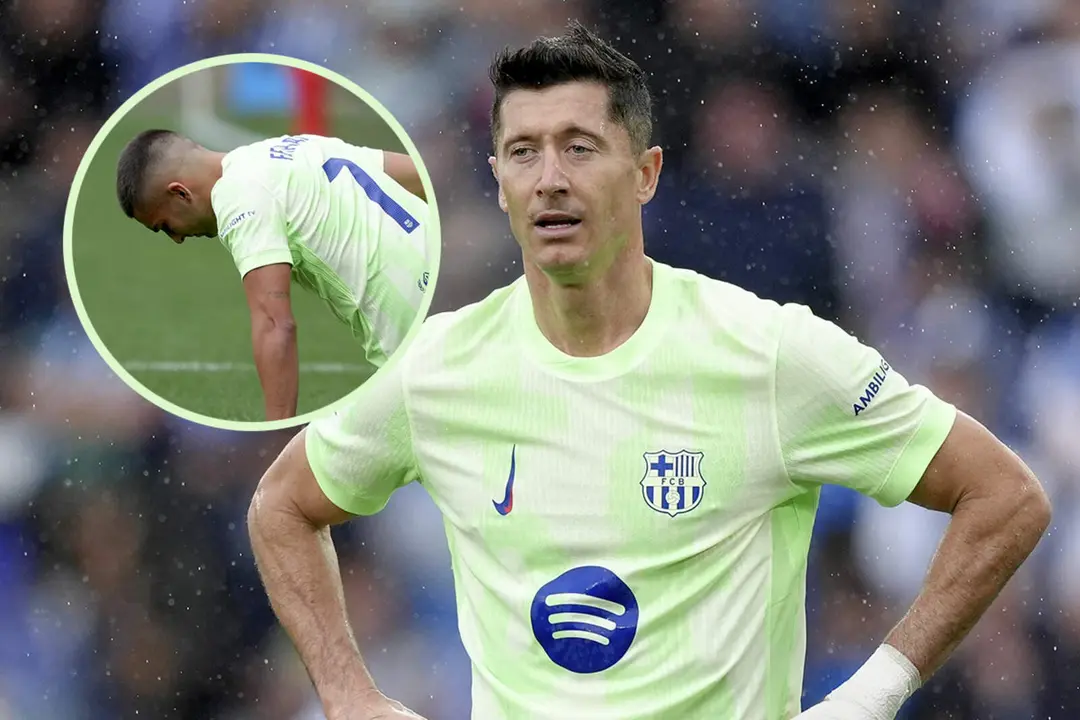 Lewandowski, con Ferran lesionado