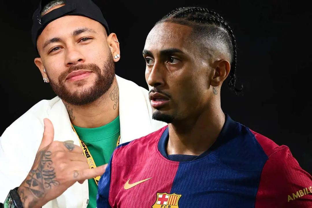 Raphinha y Neymar
