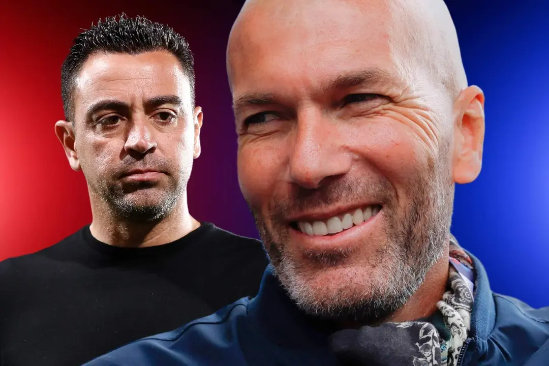 Zidane y Xavi