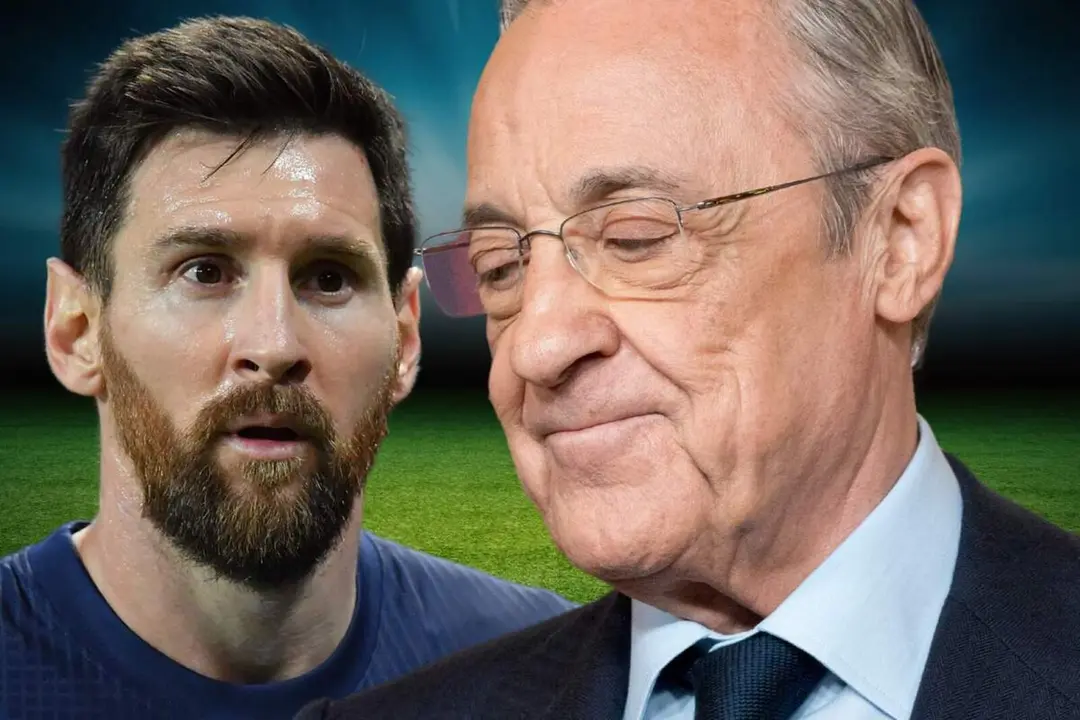 Florentino y Messi