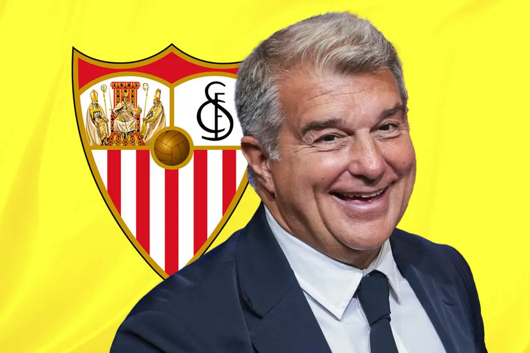 Joan Laporta negocia con el Sevilla