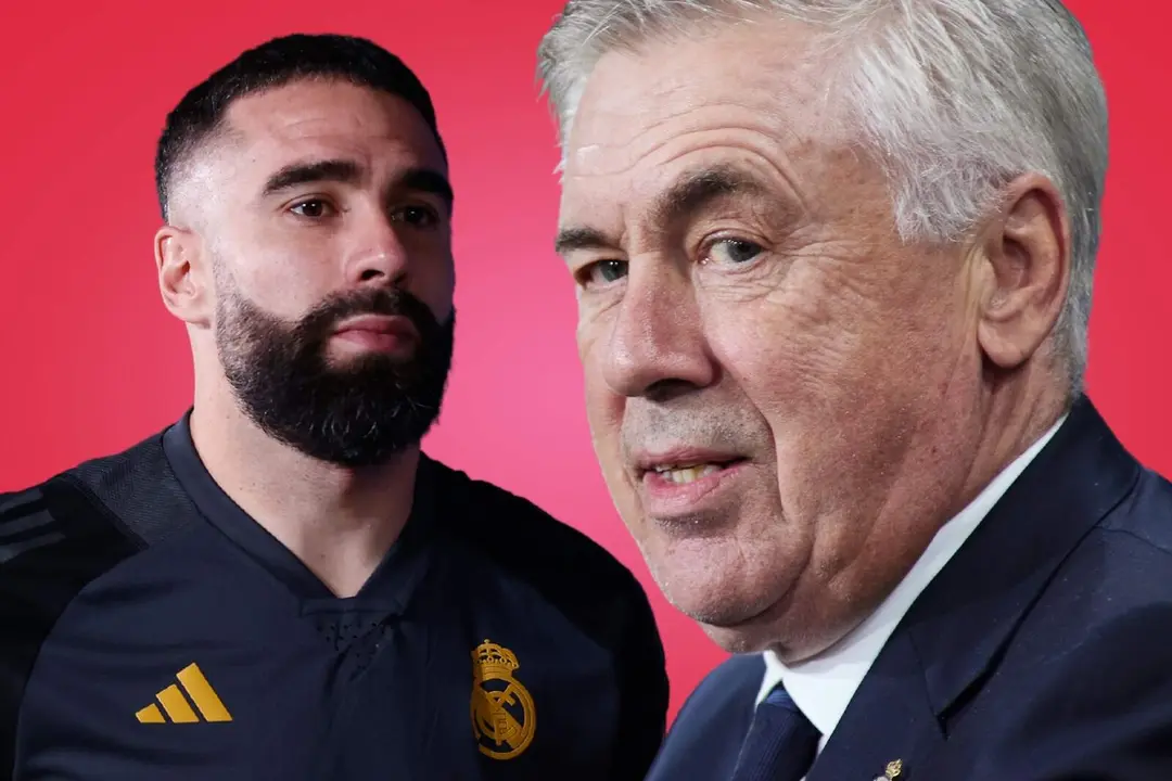 Ancelotti y Carvajal