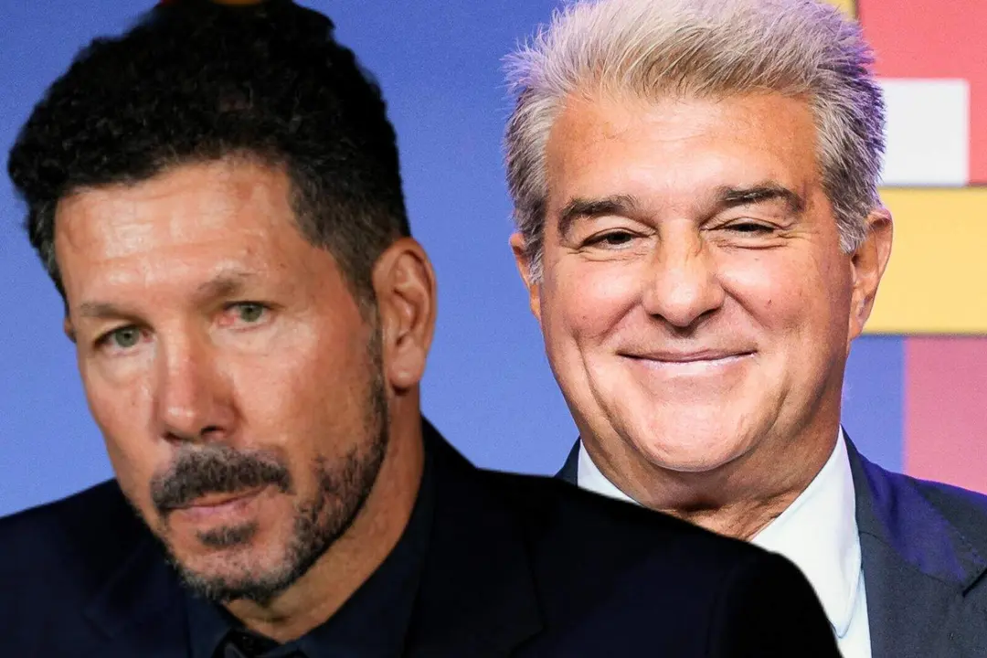 Laporta quiere hacer tratos con Simeone