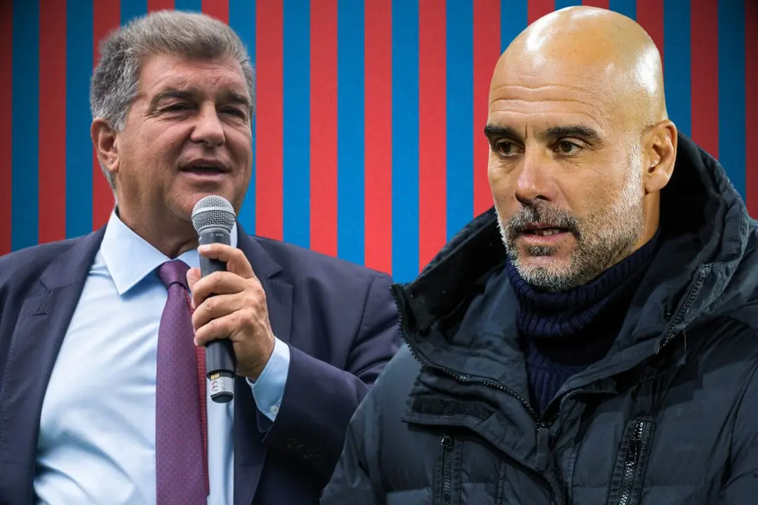 La respuesta de Laporta a Pep Guardiola