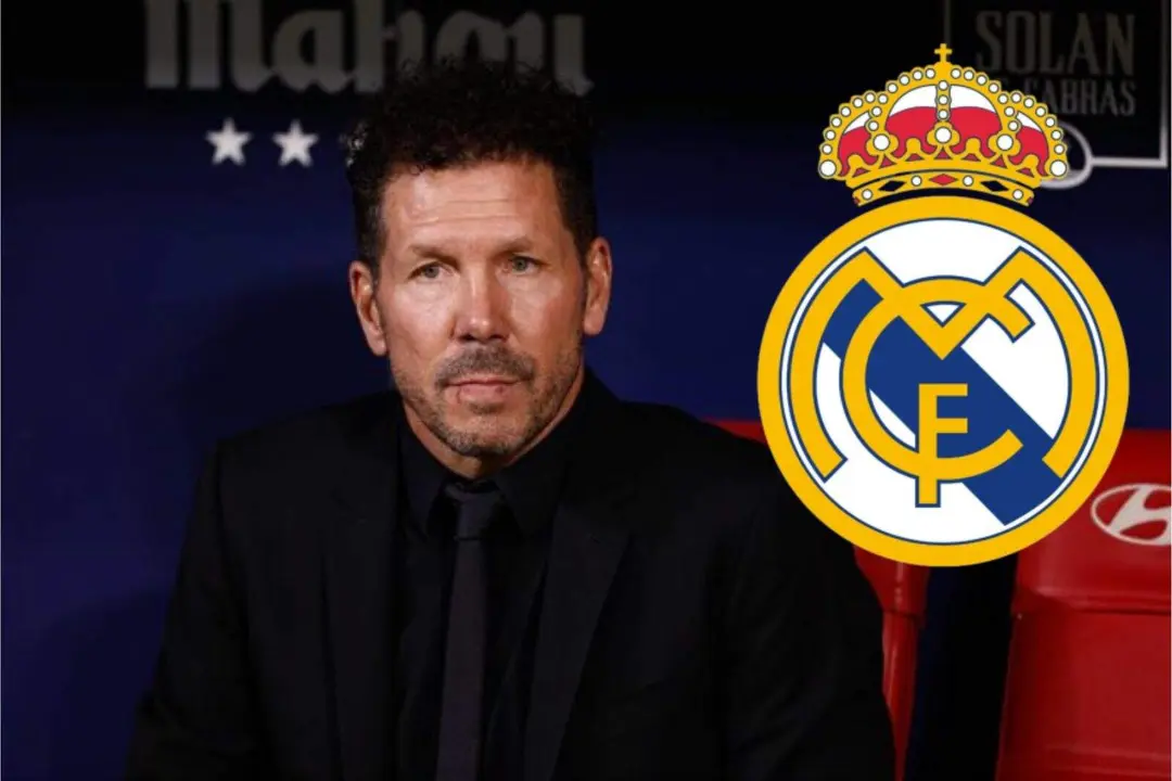 Cholo Simeone recibe un palo por parte del Real Madrid