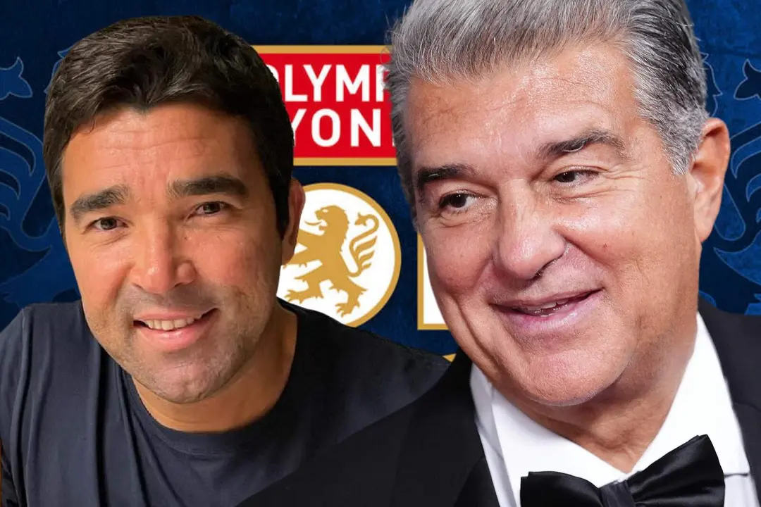 Deco y Laporta miran al Lyon