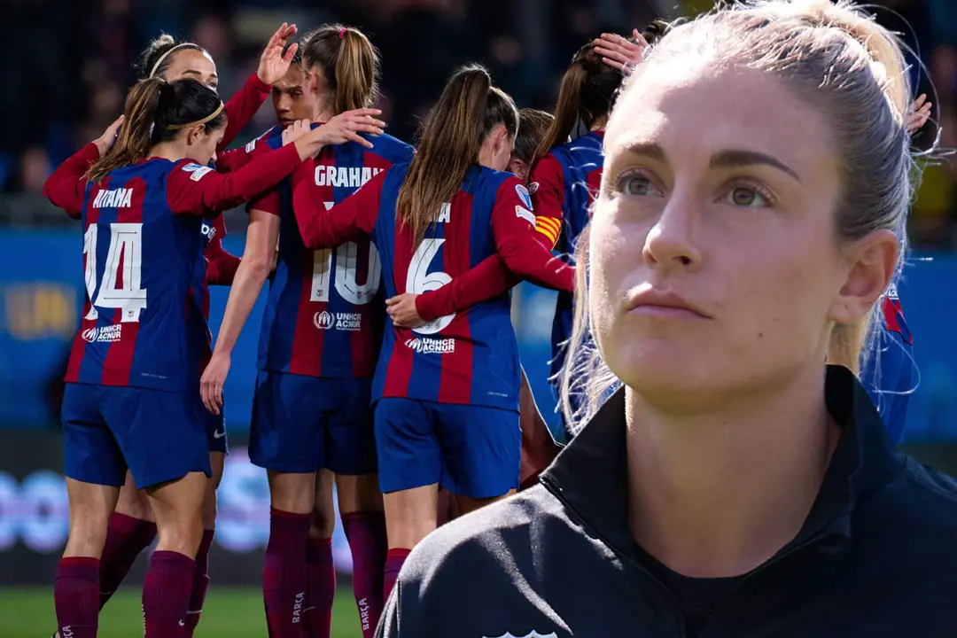 Alexia Putellas recibe un golpe en su mejor momento