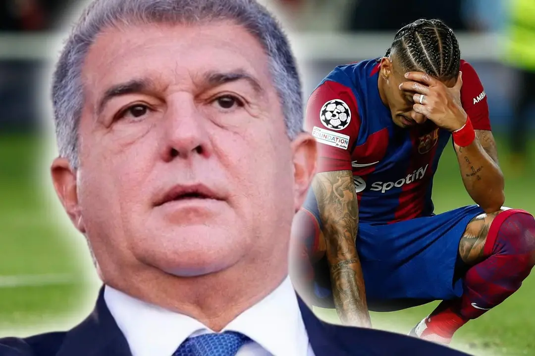 Laporta y la oferta tentadora por Raphinha
