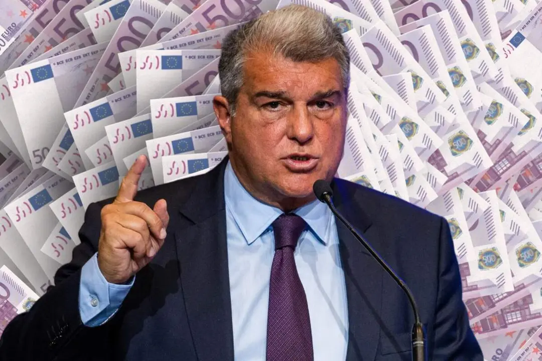 Joan Laporta, presidente del FC Barcelona.