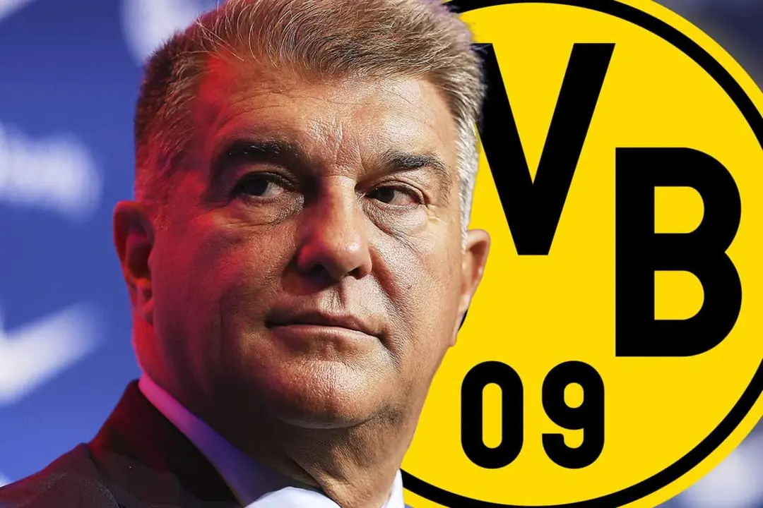 Joan Laporta recibe un ofrecimiento del Borussia Dortmund