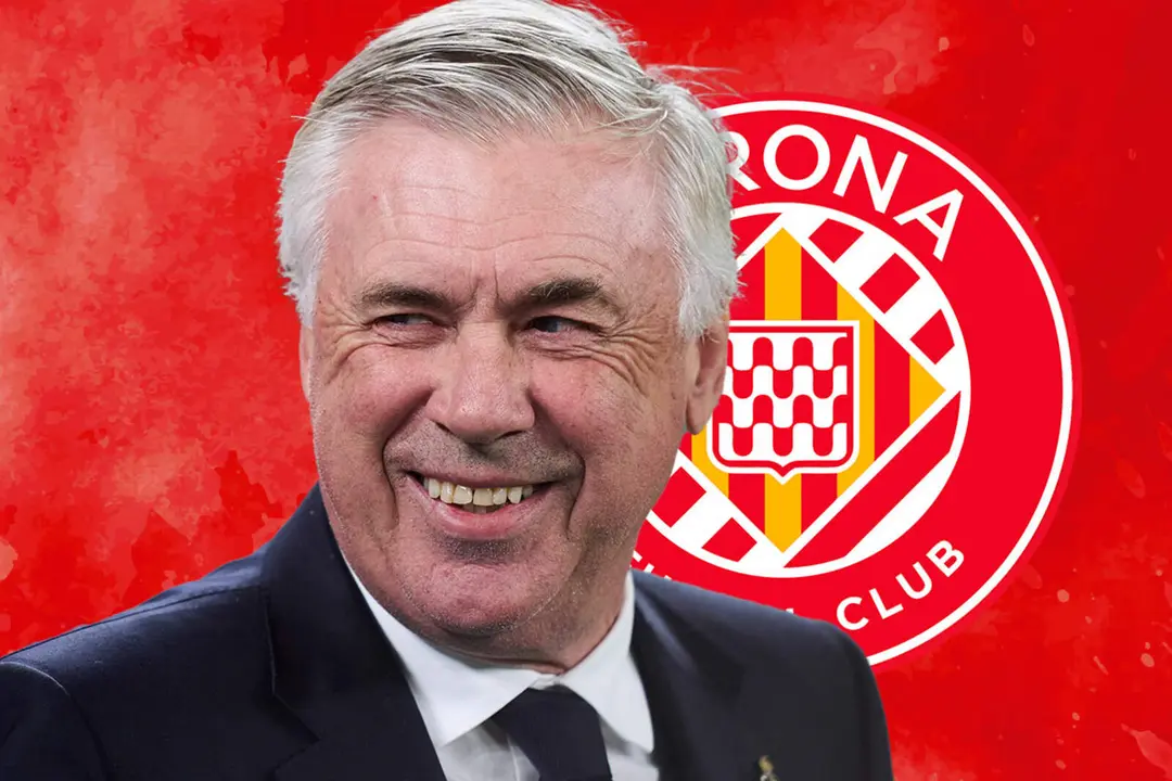 Carlo Ancelotti le pone la cruz en Girona