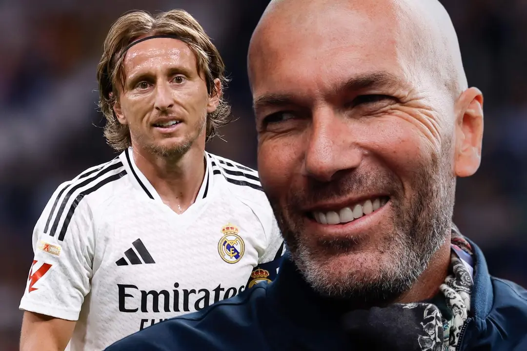 Zidane y Modric