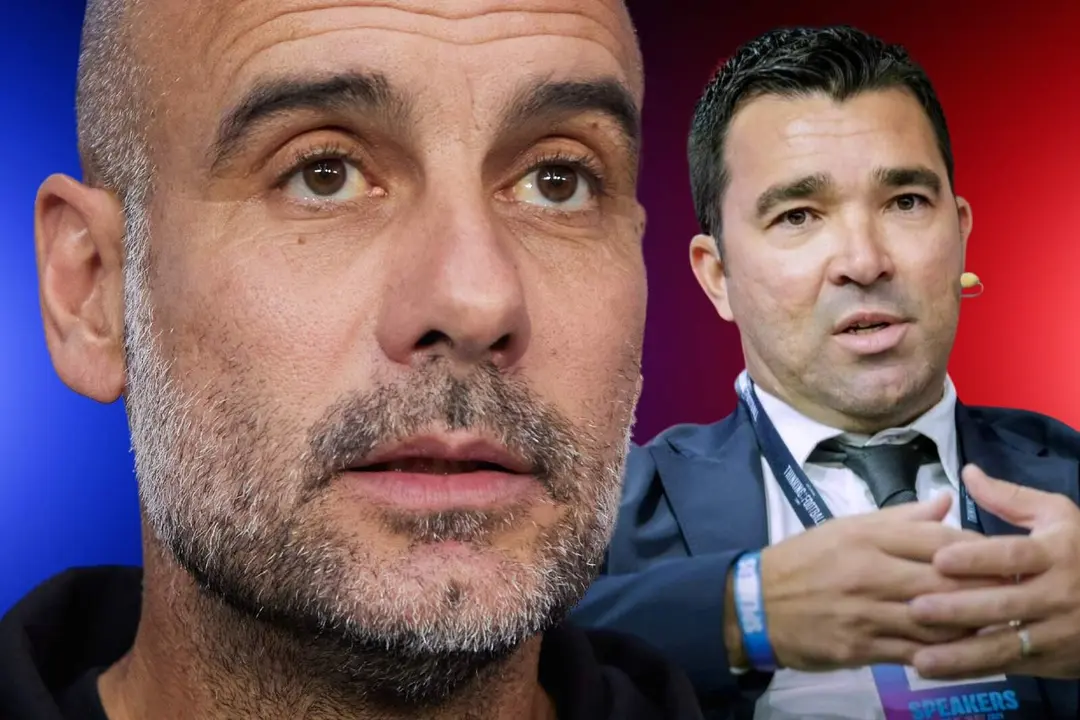Deco y Pep Guardiola