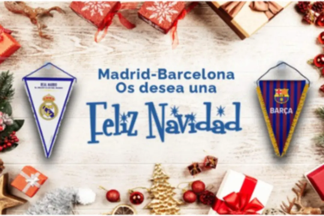 Feliz Navidad para la gran familia de Madrid-Barcelona.com