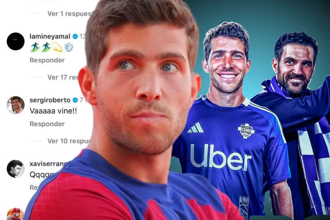 Sergi Roberto quiere que vaya al Como