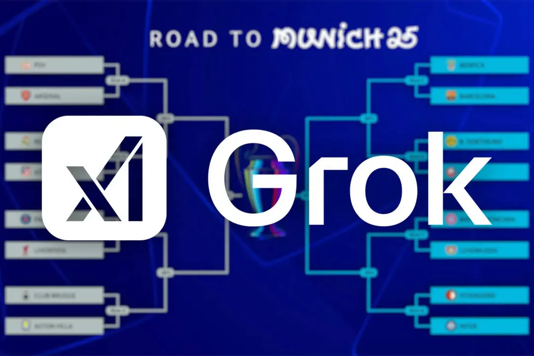 La IA Grok pronostica al ganador de la Champions League
