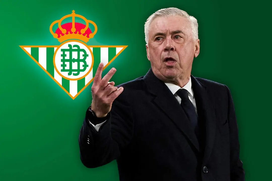 Carlo Ancelotti, decidido contra el Betis