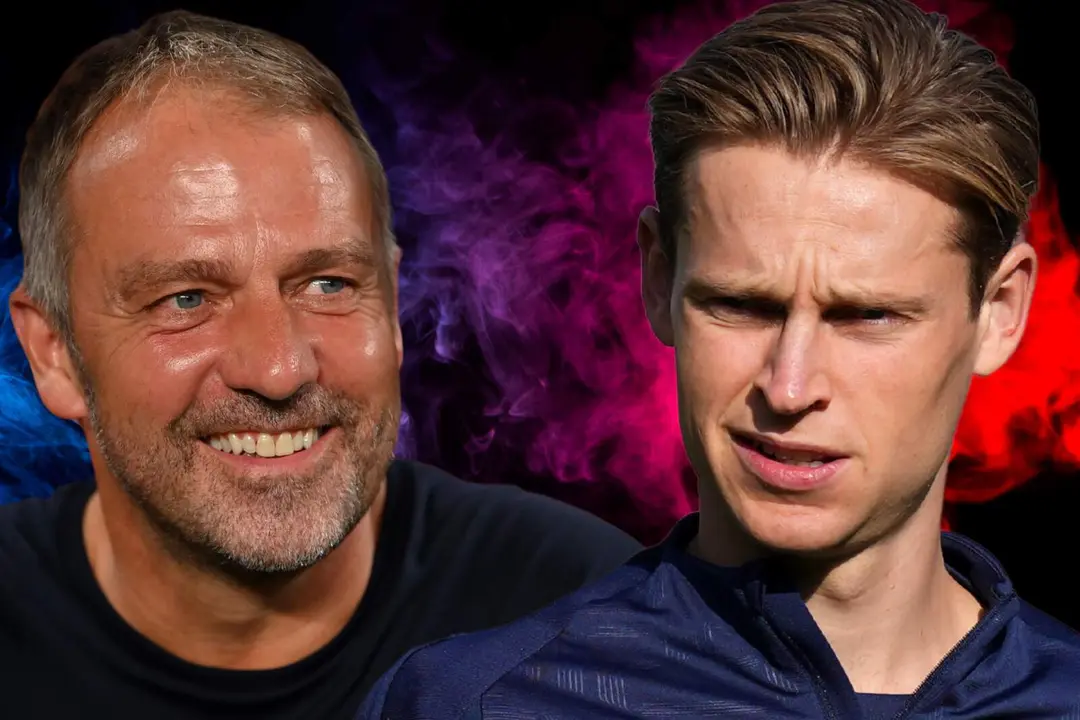 Hansi Flick quiere que siga De Jong