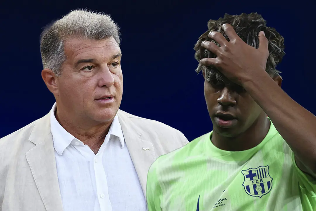Joan Laporta responde al amigo de Lamine Yamal