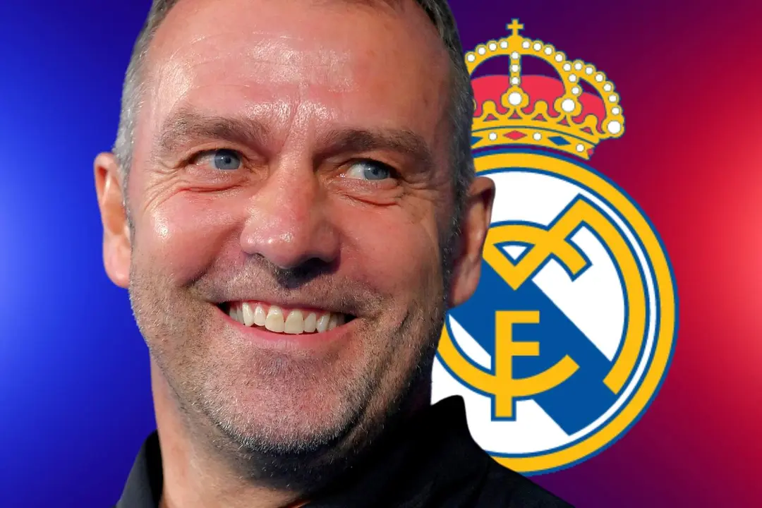 Hansi Flick lanza un dardo al Madrid