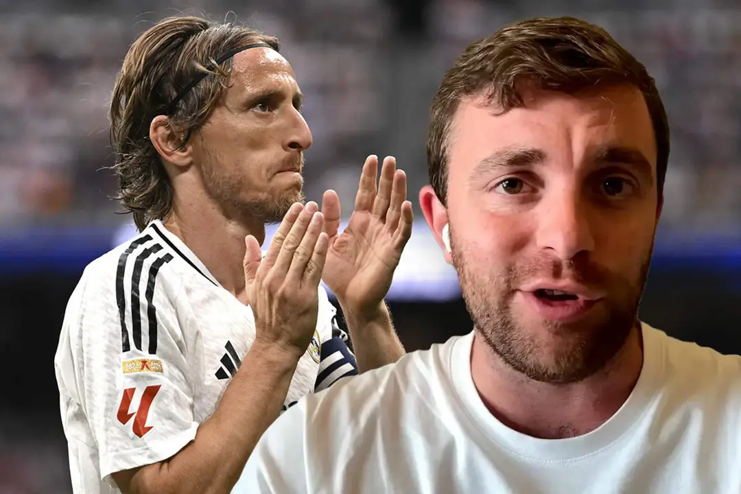 Fabrizio Romano, al lado de Luka Modric