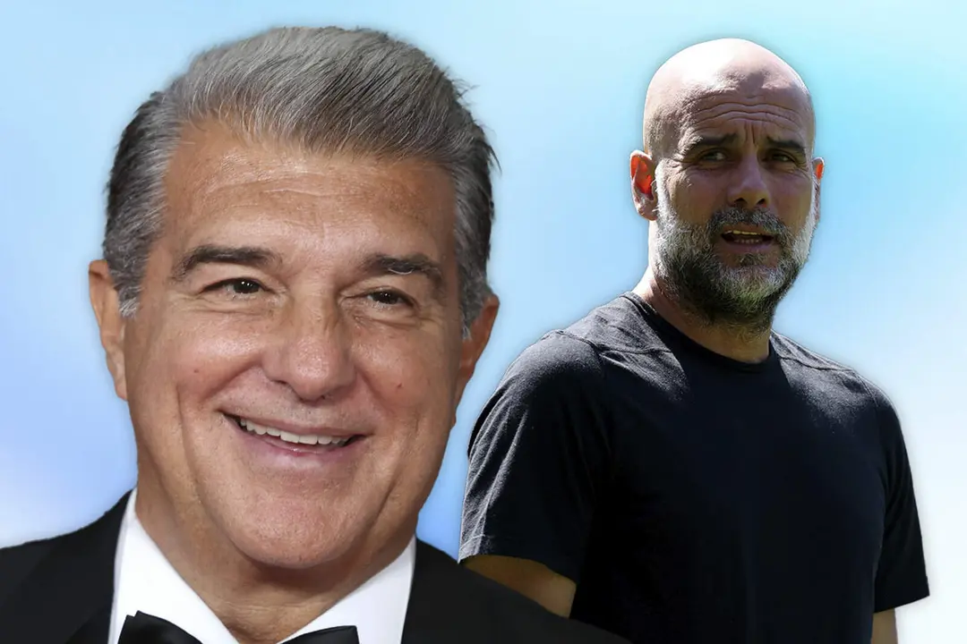 Pep Guardiola puede solucionarle un problema a Laporta
