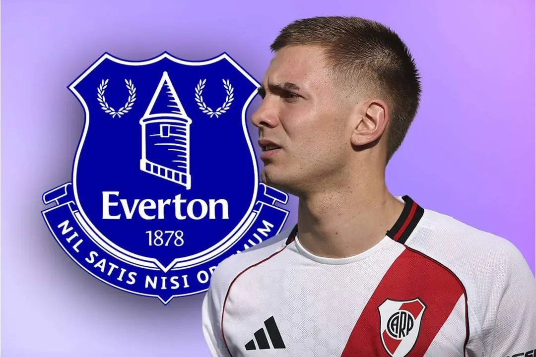 Franco Mastantuono lo manda al Everton