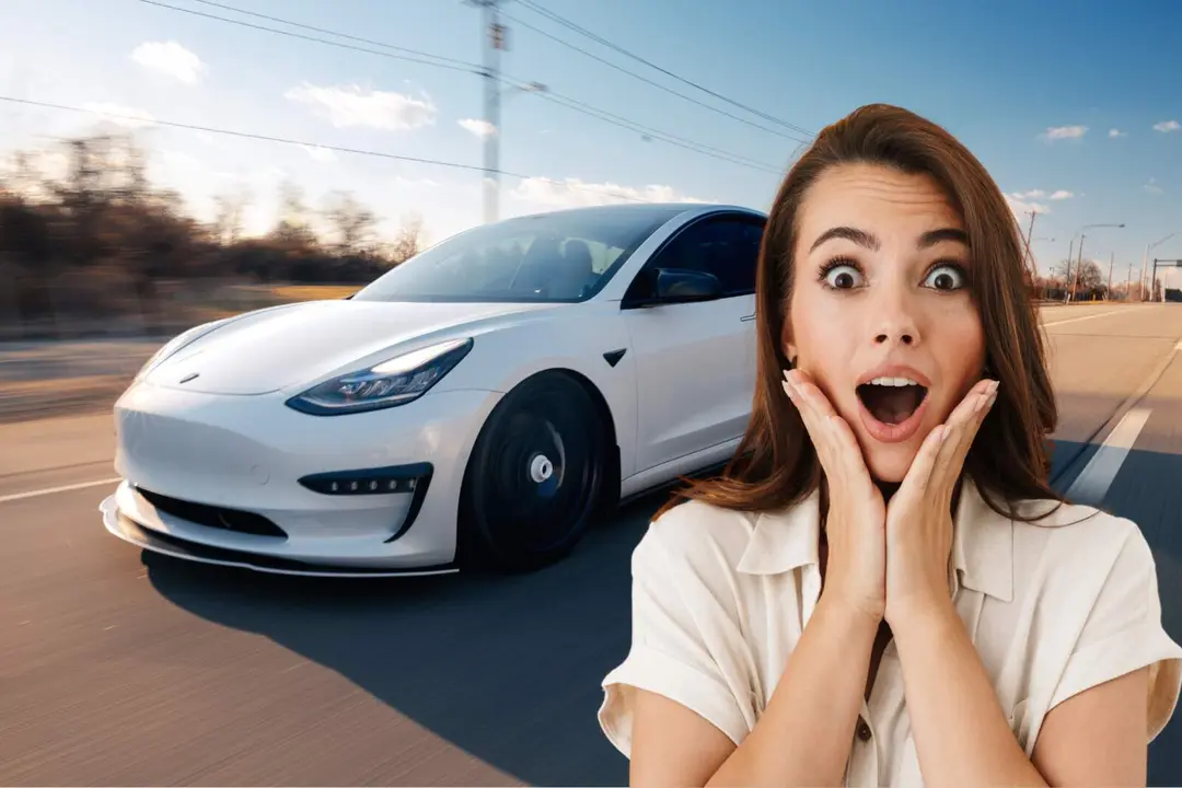 La sorpresa de una mujer tras su viaje con el Tesla