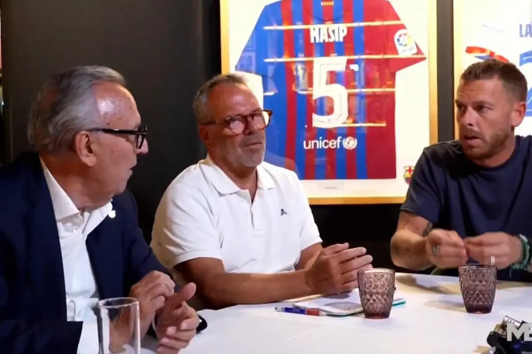 Joan Gaspart, cabreado con Jota Jordi
