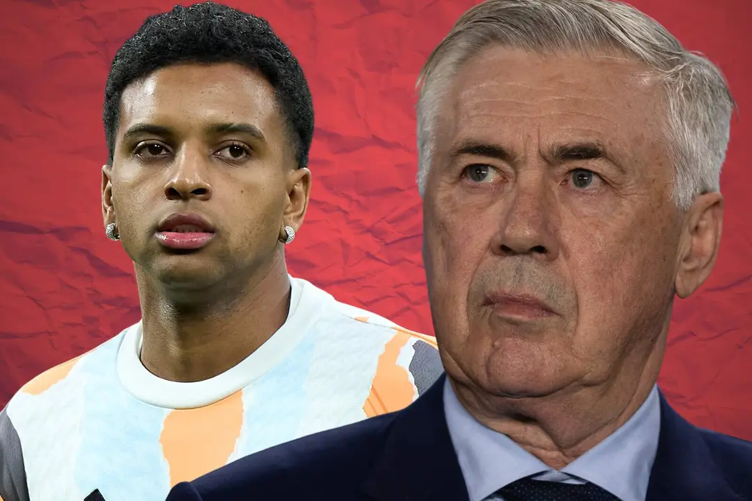 Rodrygo defiende a Carlo Ancelotti